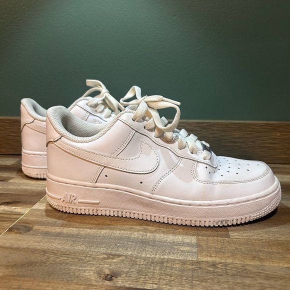 Nike Shoes - Nike Air Force 1 Low White Sneakers Women’s 7.5